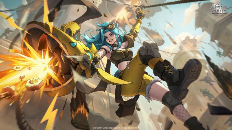 Saya (Metal Slug) 5K Wallpaper