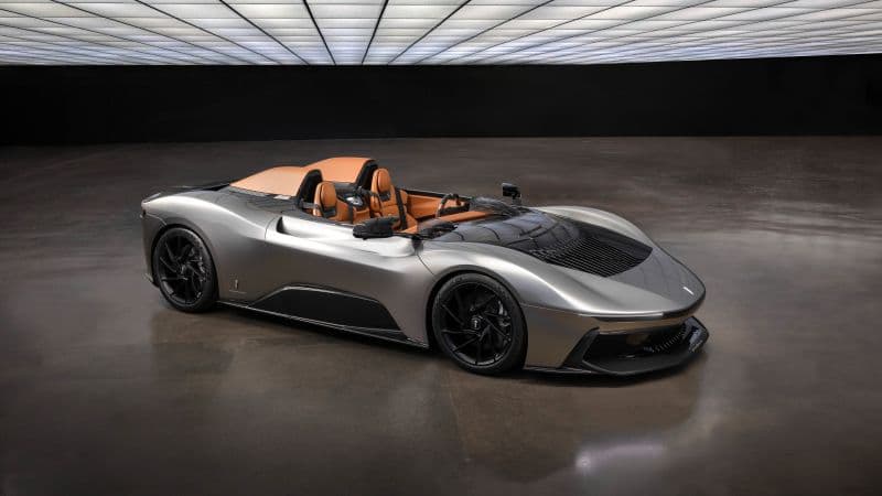 Pininfarina B95 Gotham Electric supercar Wallpaper