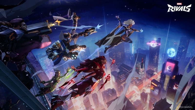 Marvel Rivals Character art Wallpaper