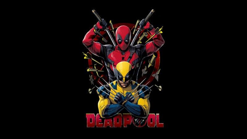 Deadpool & Wolverine Movie poster Wallpaper