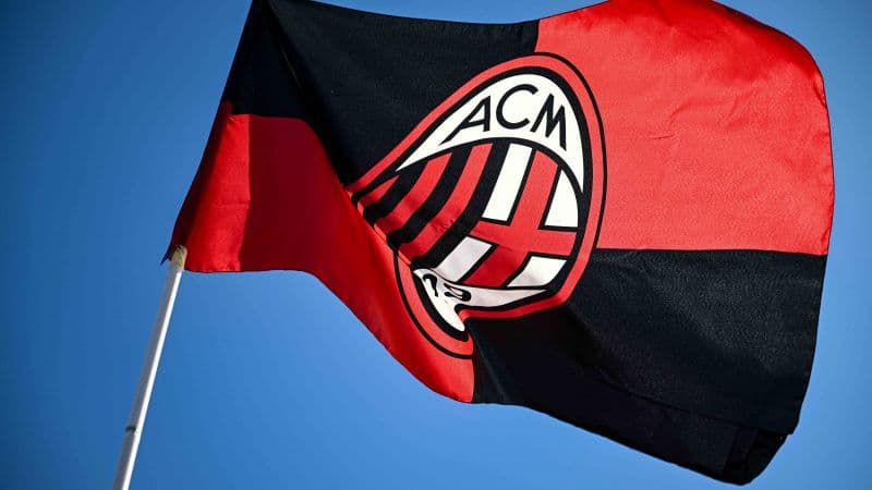 AC Milan Flag Wallpaper