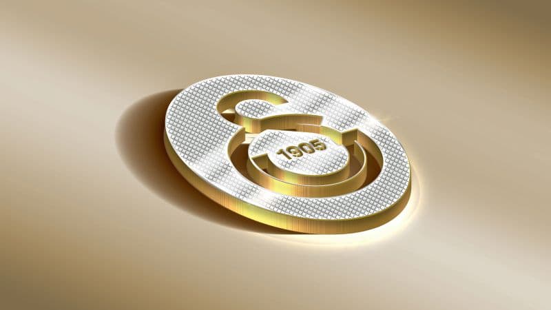 3D Galatasaray Logo Wallpaper