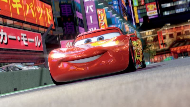 Lightning McQueen Ultrawide Wallpaper