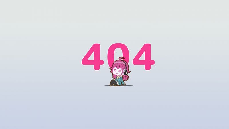 404 not found Cute anime Wallpaper