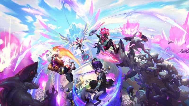 League of Legends Swarm Anima Squad Wallpaper