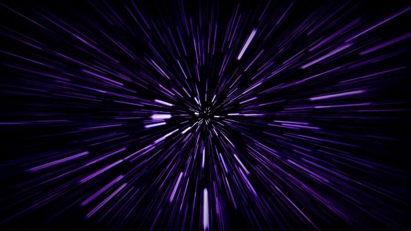 Hyperspace Speed Wallpaper