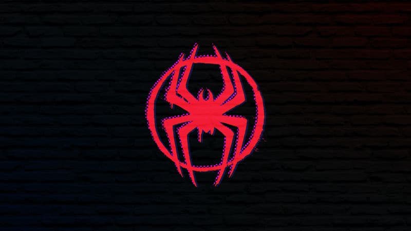 Miles Morales Logo Wallpaper