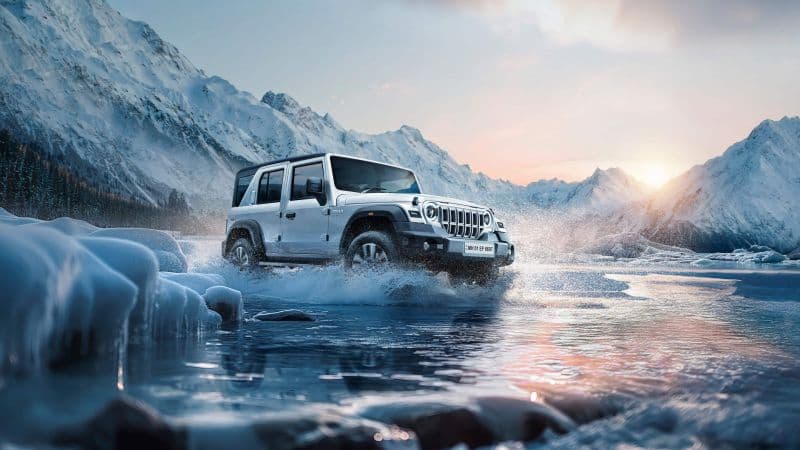 Mahindra Thar Roxx Off-Road SUV Wallpaper