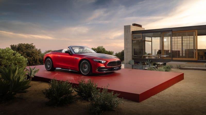Mercedes-Maybach SL 680 8K Wallpaper