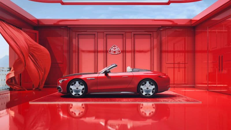 Mercedes-Maybach SL 680 Monogram Series 2024 Wallpaper