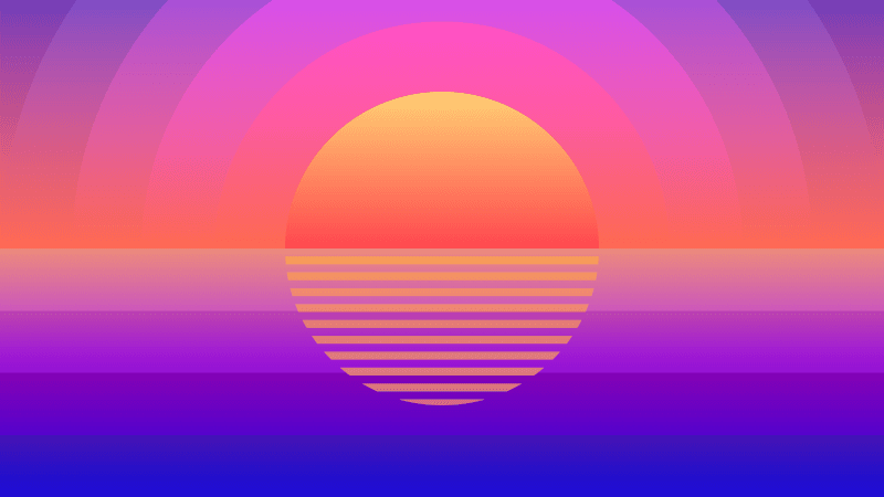 Summer Sunset Wallpaper
