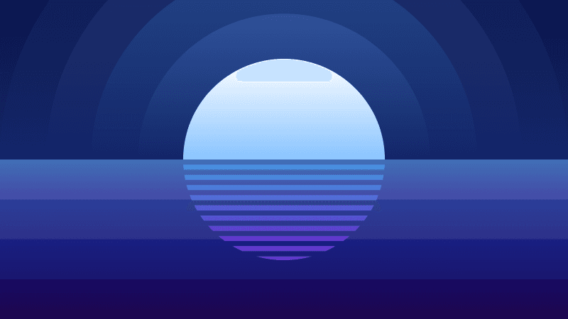 Summer Nightscape Wallpaper