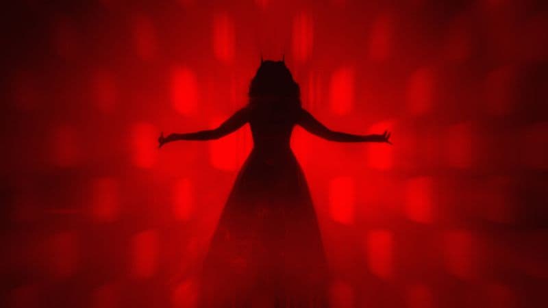 Scarlet Witch Silhouette Wallpaper