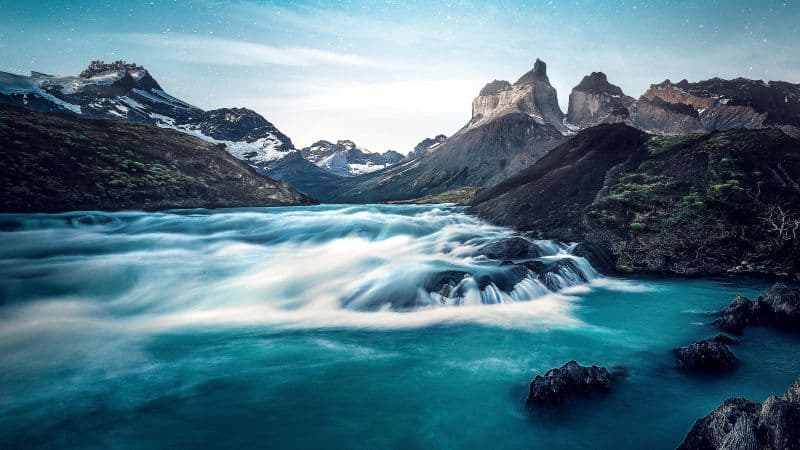 River Water Stream Wallpaper
