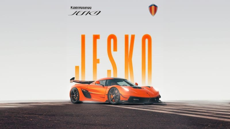 Koenigsegg Jesko Poster Wallpaper