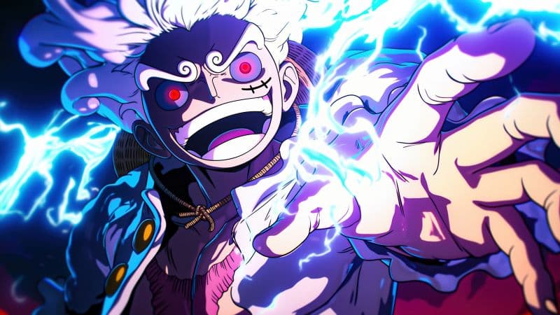 Luffy Sun God Nika Wallpaper