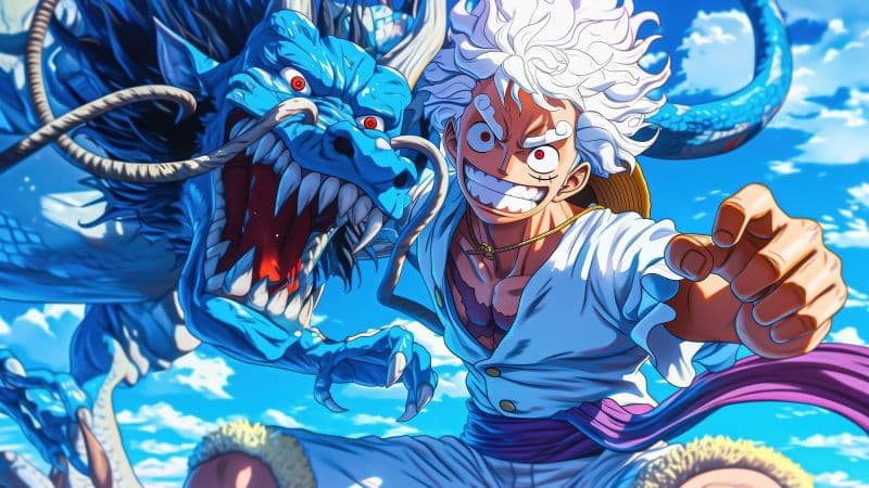 Luffy vs Kaido One Piece Wallpaper
