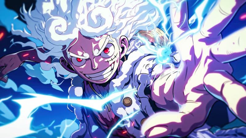 Gear 5 Luffy Artwork Wallpaper