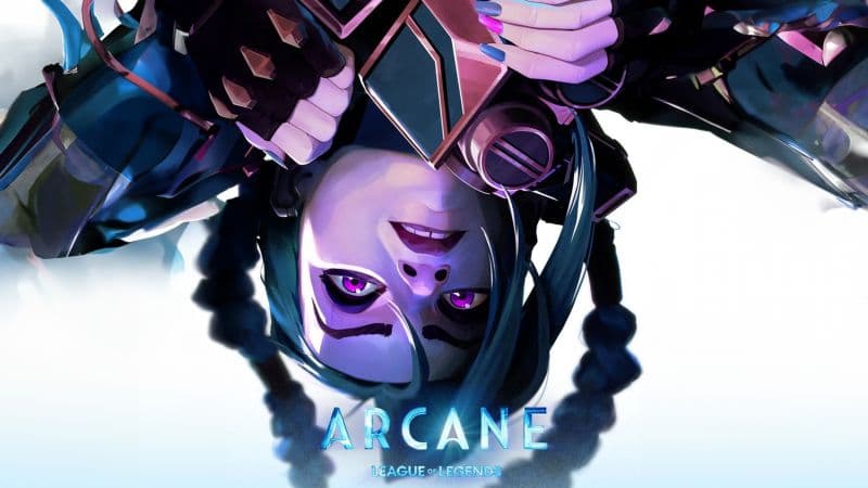 Jinx in Arcane Season 2 Wallpaper