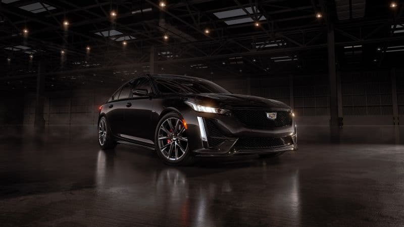Cadillac CT5-V Blackwing Dark aesthetic Wallpaper