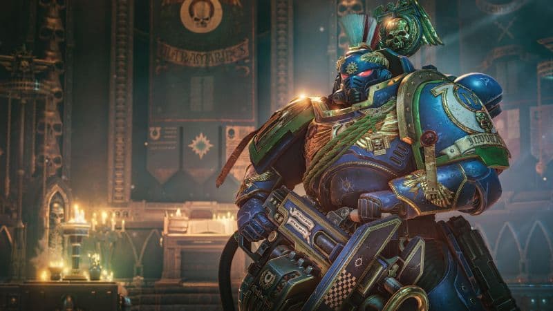 Ultramarines Armor Wallpaper