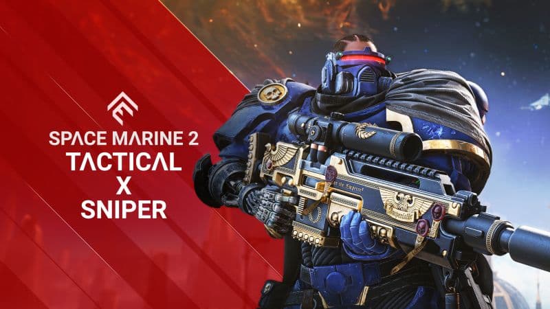 Warhammer 40K Space Marine 2 Sniper Wallpaper