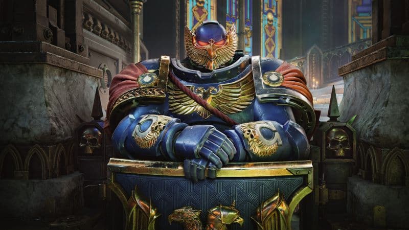 Shield Warhammer 40K Space Marine 2 Wallpaper