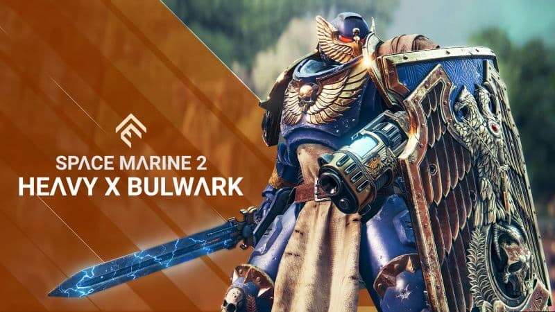 Space Marine 2 Heavy x Bulwark Wallpaper