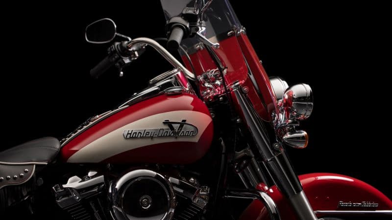 Harley-Davidson Hydra-Glide Black background Wallpaper