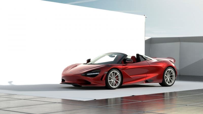 McLaren 750S Volcano Red Wallpaper