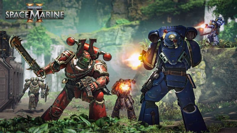 Warhammer 40K Space Marine 2 Multiplayer Wallpaper
