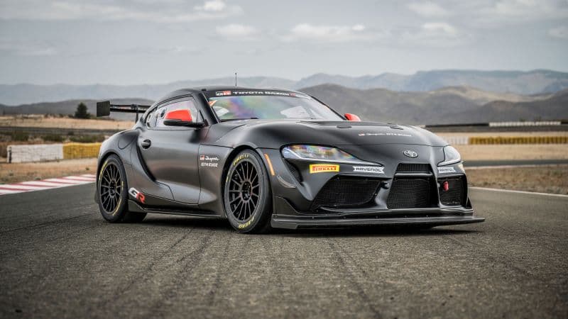 Toyota GR Supra GT4 EVO2 Prototype Wallpaper