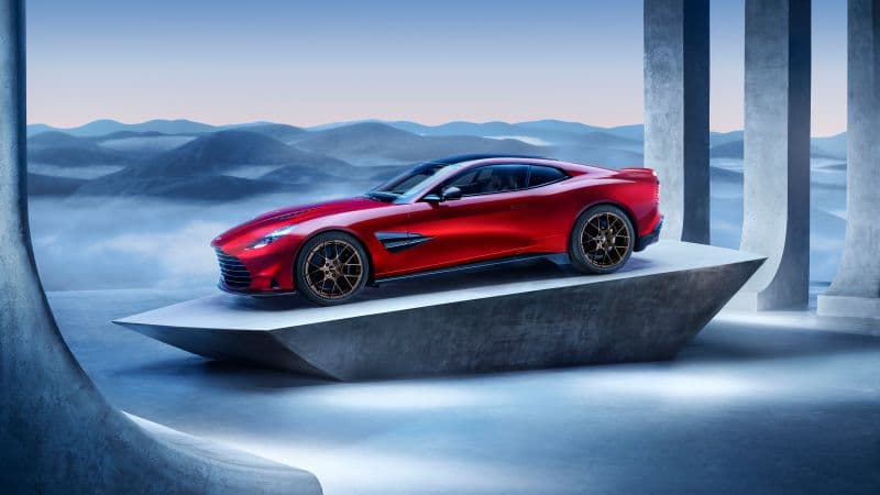 Aston Martin Vanquish Aesthetic Wallpaper