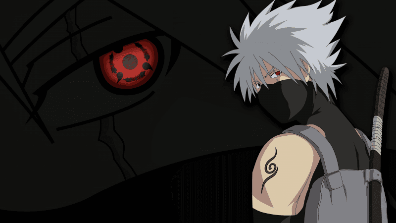 Kakashi Hatake Dark aesthetic Wallpaper
