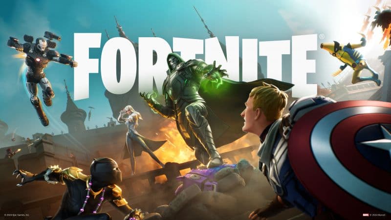 Fortnite Marvel Superheroes Wallpaper