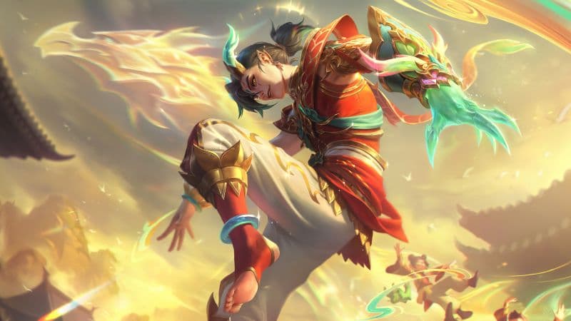 Heavenscale Ezreal League of Legends Wallpaper