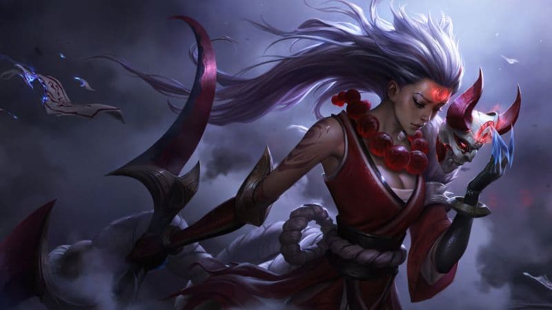Blood Moon Diana League of Legends Wallpaper