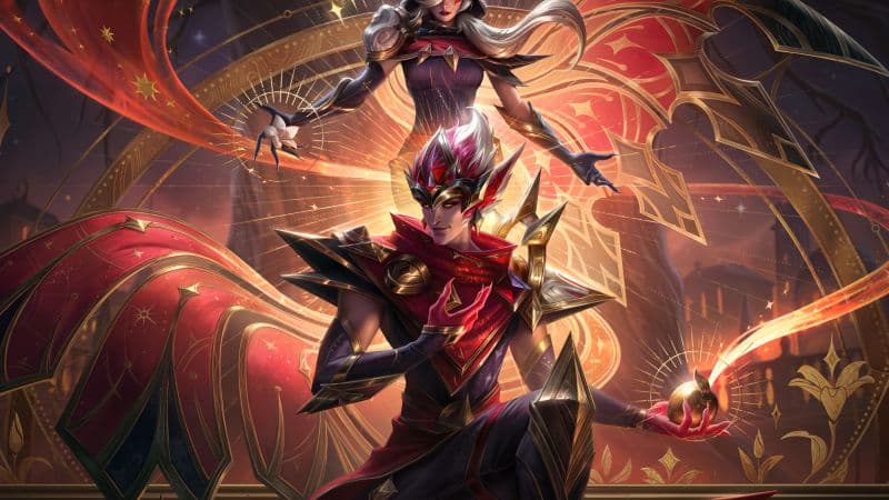 Arcana Xayah & Rakan League of Legends Wallpaper