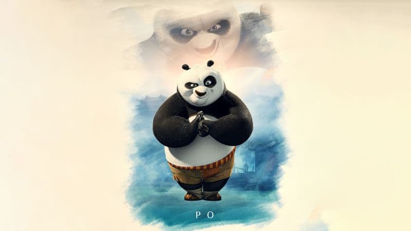 Po (Kung Fu Panda) Poster Wallpaper