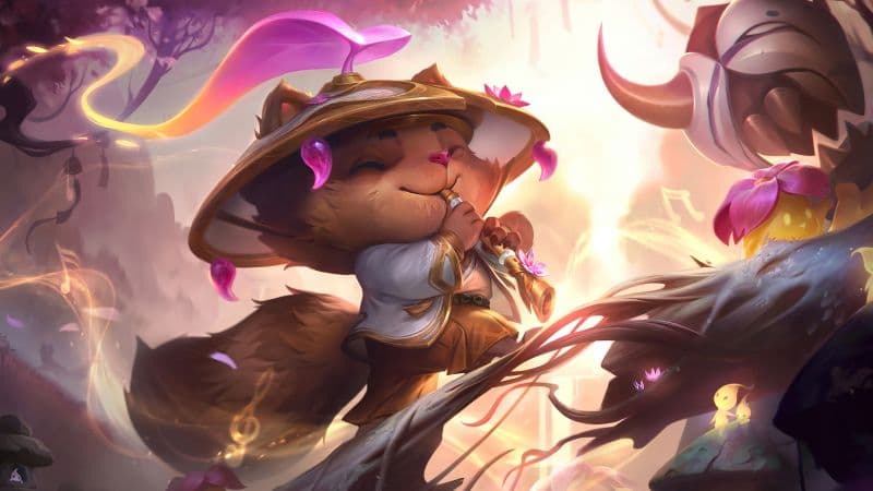 Spirit Blossom Teemo League of Legends Wallpaper