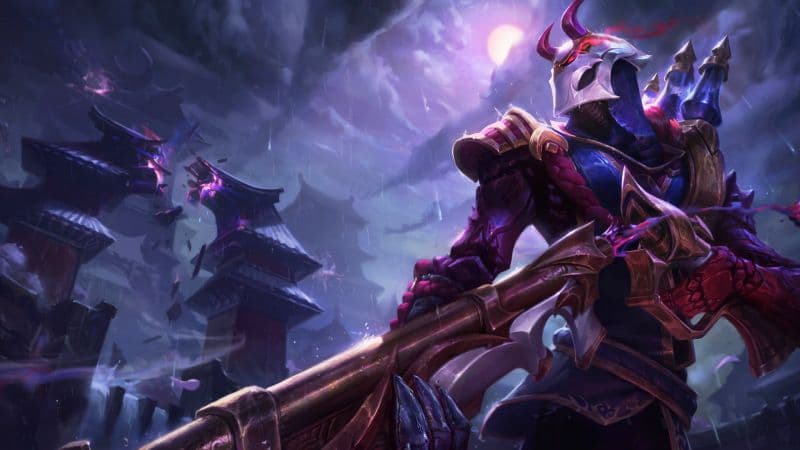 Blood Moon Jhin League of Legends Wallpaper