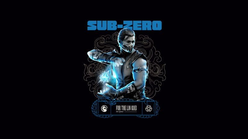 Sub-Zero (Mortal Kombat) AMOLED Wallpaper