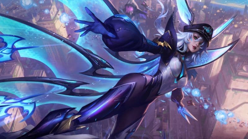 Battle Bat Xayah League of Legends Wallpaper