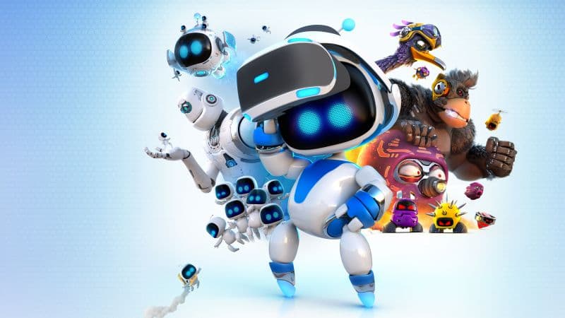 Astro Bot Game poster Wallpaper