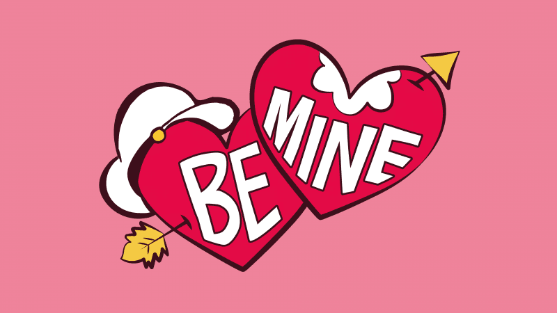 Popeye Be Mine Wallpaper