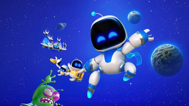 Astro Bot 2024 Games Wallpaper