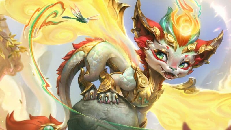 Heavenscale Smolder League of Legends Wallpaper