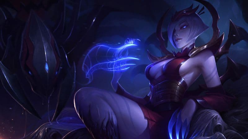Blood Moon Elise League of Legends Wallpaper