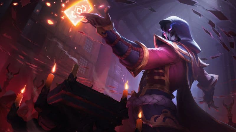 Blood Moon Twisted Fate League of Legends Wallpaper