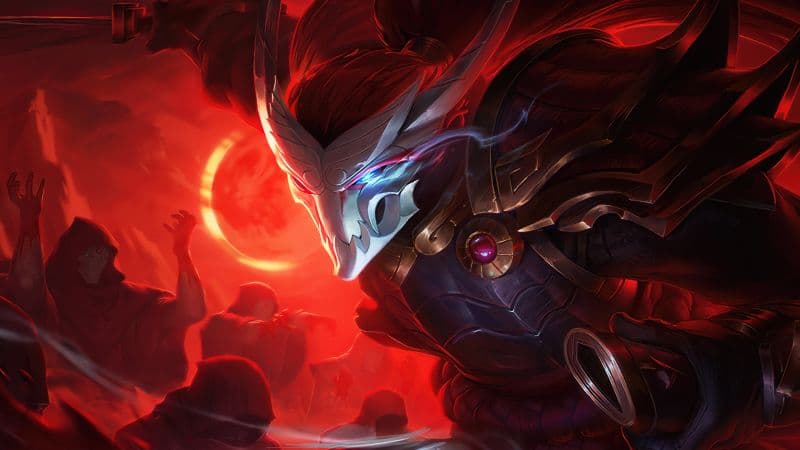 Blood Moon Yasuo League of Legends Wallpaper